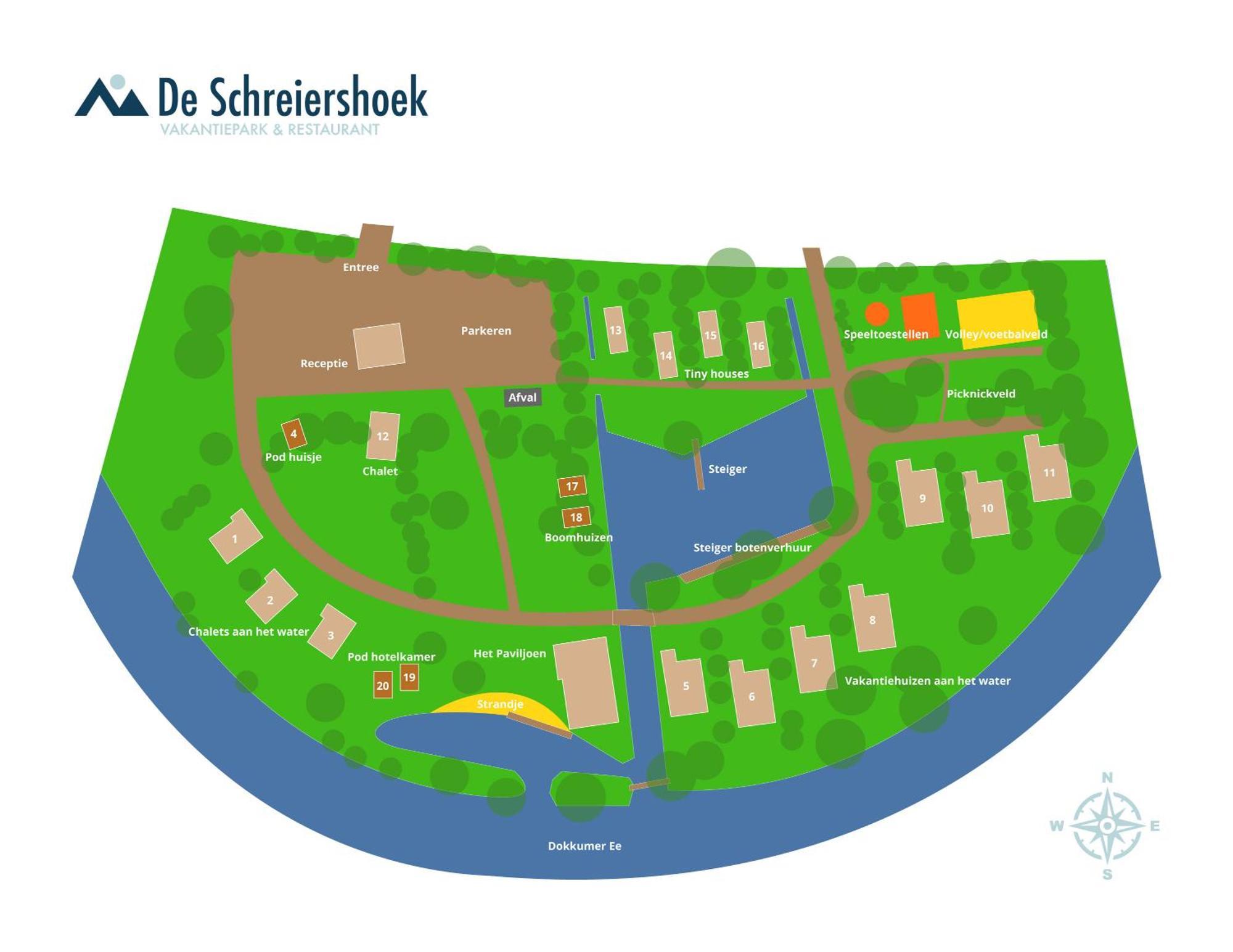 Chalet luxe - vakantiepark de Schreiershoek Dokkum Buitenkant foto